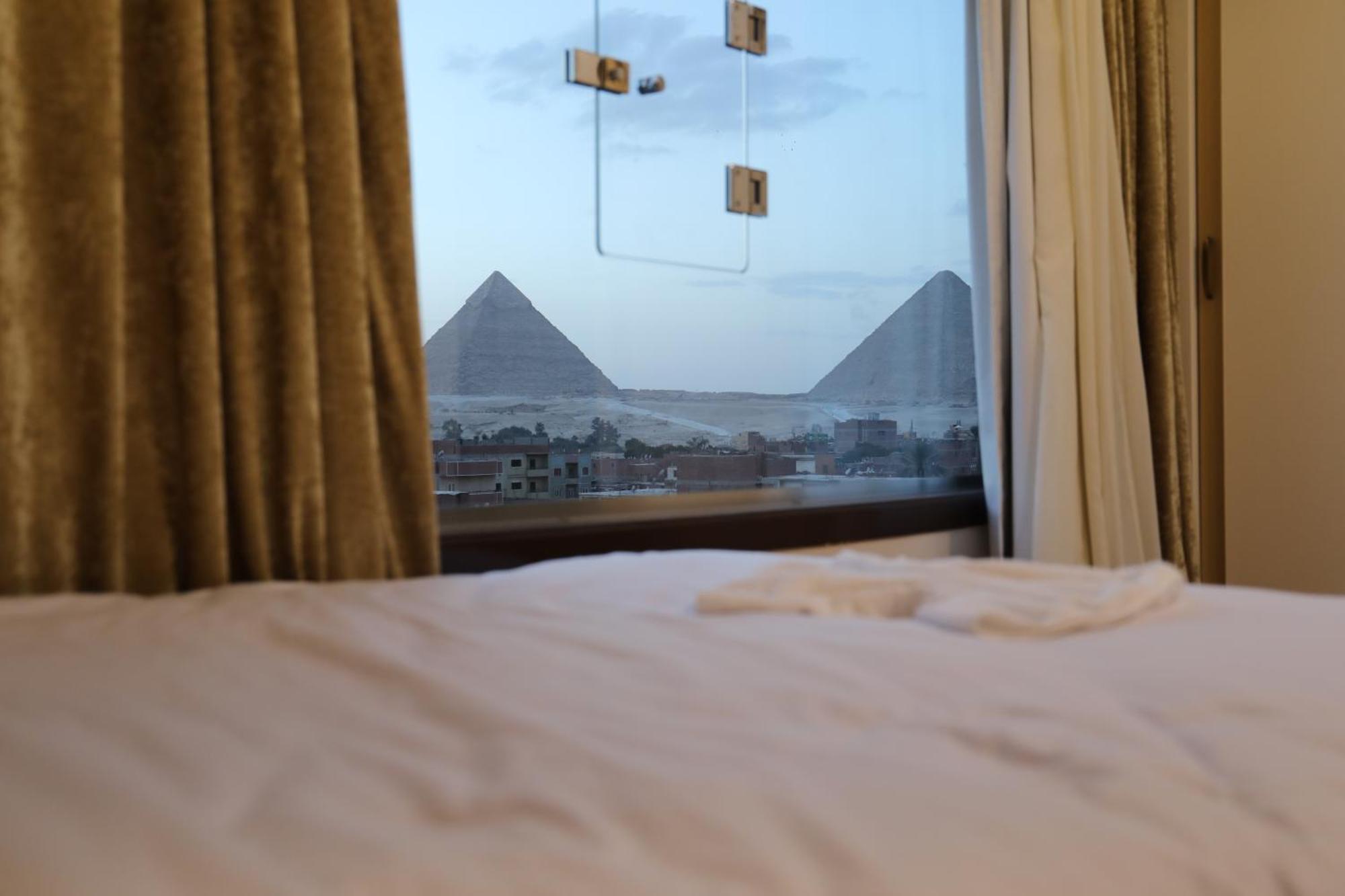 Pyramids Heart Hotel Kafret el-Gabal Eksteriør bilde