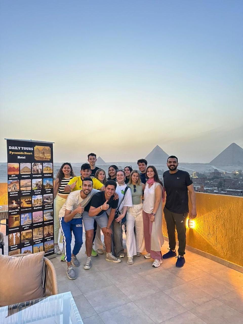 Pyramids Heart Hotel Kafret el-Gabal Eksteriør bilde