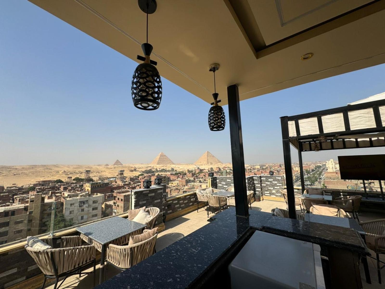 Pyramids Heart Hotel Kafret el-Gabal Eksteriør bilde